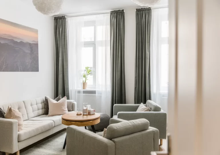 Sitzbereich für Paartherapie in der Psychotherapie Praxis am Hauptbahnhof